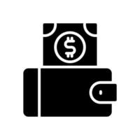 wallet icon for your website design, logo, app, UI. vector