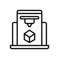 3d modeling icon for your website design, logo, app, UI. vector