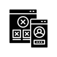 wireframe icon for your website, mobile, presentation, and logo design. vector