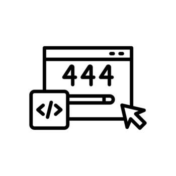 error icon for your website, mobile, presentation, and logo design. vector