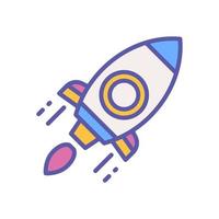 rocket icon for your website design, logo, app, UI. vector