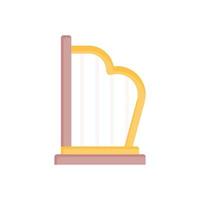 harp icon for your website design, logo, app, UI. vector