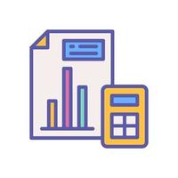 calculation icon for your website design, logo, app, UI. vector