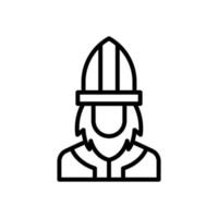 saint patrick icon for your website design, logo, app, UI. vector