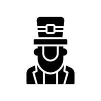 leprechaun icon for your website design, logo, app, UI. vector