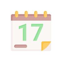 calendar icon for your website design, logo, app, UI. vector