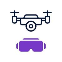 drone icon for your website design, logo, app, UI. vector
