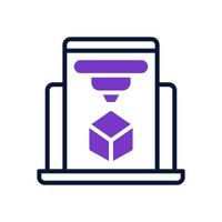 3d modeling icon for your website design, logo, app, UI. vector