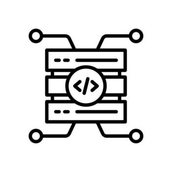 server icon for your website, mobile, presentation, and logo design. vector