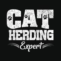 Cat T-shirt Design vector