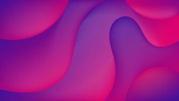 Abstract Colorful  violet red  blue  liquid Wave Background vector