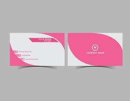 modern business card design template. Corporate business card. vector