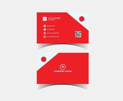 modern corporate business card template. business card design. modern visiting card. vector