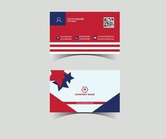 modern corporate business card template. business card design. modern visiting card. vector