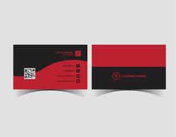 modern corporate business card template. business card design. modern visiting card. vector