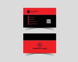 modern corporate business card template. business card design. modern visiting card. vector