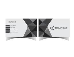 modern business card design template. Corporate business card. vector