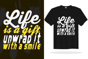 Modern typography inspirational lettering quotes vector t shirt design suitable for print design