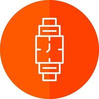 Wristwatch Vector Icon Design