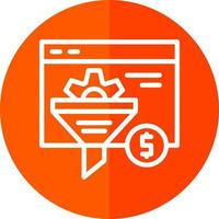 Conversion Rate Vector Icon Design