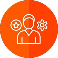 Employee Skills Vector Icon Design