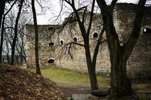 terebovlia castillo, ternopil región, Ucrania. foto