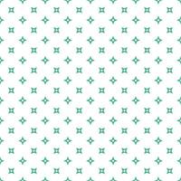 Green Seamless Ninja Pattern On White Background vector