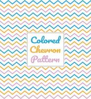 Colored Chevron Pattern vector