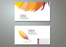 creative business card vector design