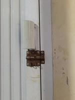 a rusty, aged door lock photo