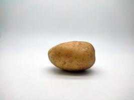 potato, isolated in white background photo