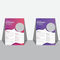 Business Flyer Design template layout vector