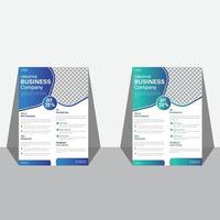Corporate Flyer template design layout vector