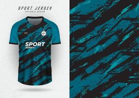 Background for sports jersey, soccer jersey, running jersey, racing jersey, blue and black pattern. vector