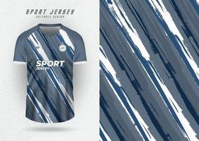 antecedentes para Deportes jersey, fútbol jersey, corriendo jersey, carreras jersey, gris tono rayas modelo. vector