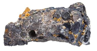 mineral from iron ore - hematite with magnetite photo