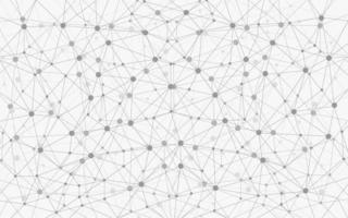 Geometric Connection Background, Vector Illustration