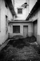 Old courtyard in a building photo