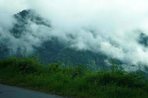 Road and Greenery Nature of Himalayan Range Village 7 photo