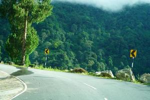 Road and Greenery Nature of Himalayan Range Village 2 photo