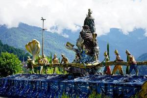 Goddess Sculpture at Siddhivinayak Temple at Sikkim photo