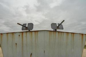 Higgins Boat Monument, at the landingsmusuem at Utah Beach, Normandy France. 6 februari 2023. photo