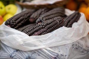 Fresh Black Corn photo