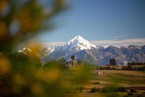 View of Nevado Veronica Mountain photo