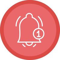 Notification Bell Vector Icon Design