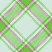 Seamless textile vector. Texture check tartan. Pattern fabric plaid background. vector