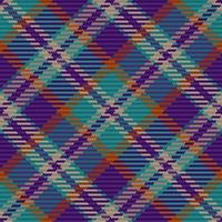 Background texture plaid. Vector pattern fabric. Check seamless tartan textile.