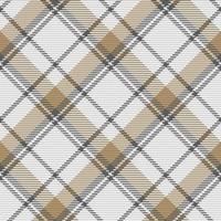 Seamless pattern of scottish tartan plaid. Repeatable background with check fabric texture. Vector backdrop striped textile print.