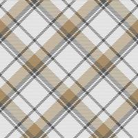 Seamless pattern of scottish tartan plaid. Repeatable background with check fabric texture. Vector backdrop striped textile print.