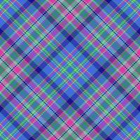 Fabric check pattern. Tartan vector plaid. Seamless textile texture background.